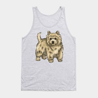 Cute Norwich Terrier Dog Tank Top